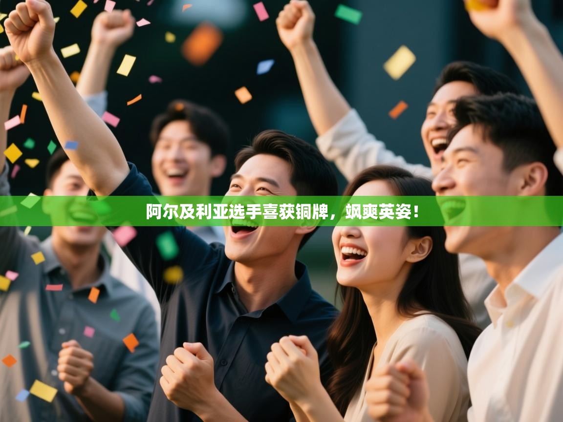 阿尔及利亚选手喜获铜牌，飒爽英姿！  第2张