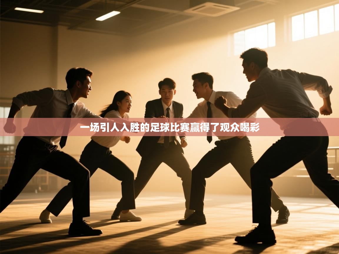 一场引人入胜的足球比赛赢得了观众喝彩 第1张